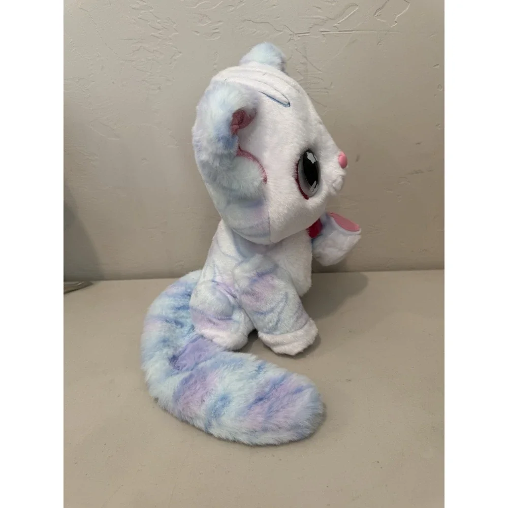 VTech Glitter Me Kitten Interactive Plush Light & Sounds Glitter Stamp Paw Works